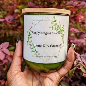 Lime-N-A-Coconut Soy Wax Candle